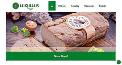 Desktop Screenshot of lukullus.pl